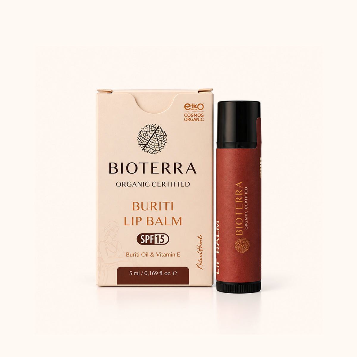 Bioterra Organic Buriti Lip Balm SPF15