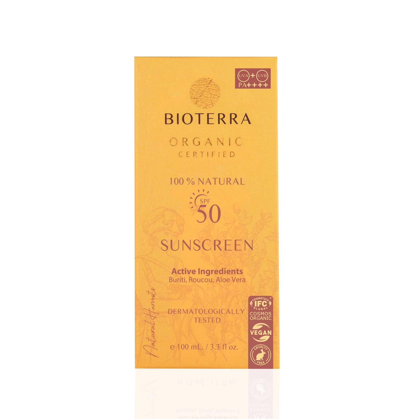 Bioterra Organic Sunscreen SPF50