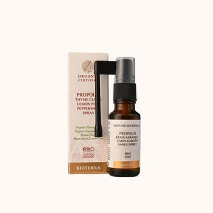 Bioterra Organic Propolis, Thyme, and Clove Throat Spray