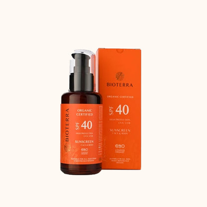 Bioterra Organic Sunscreen SPF40