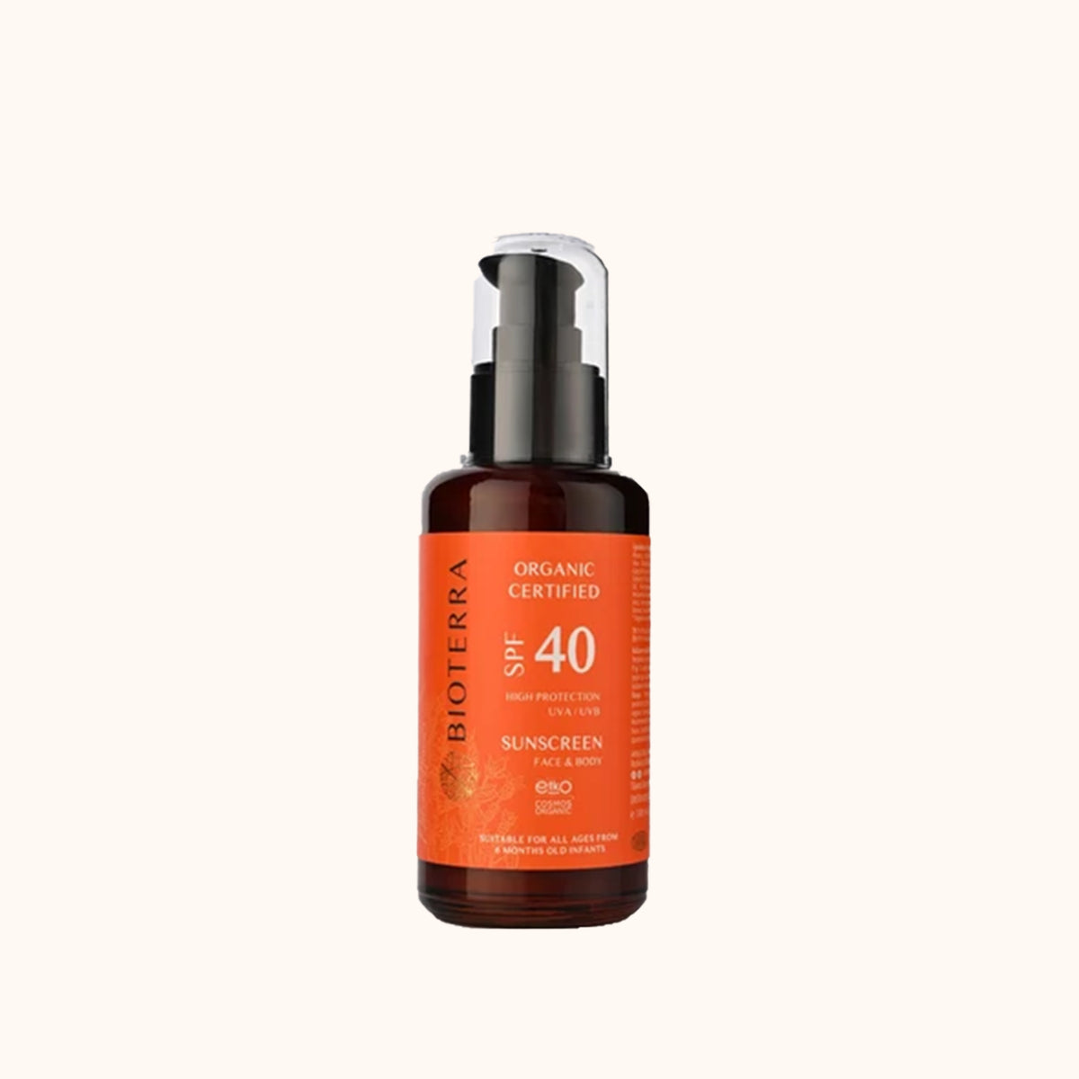 Bioterra Organic Sunscreen SPF40