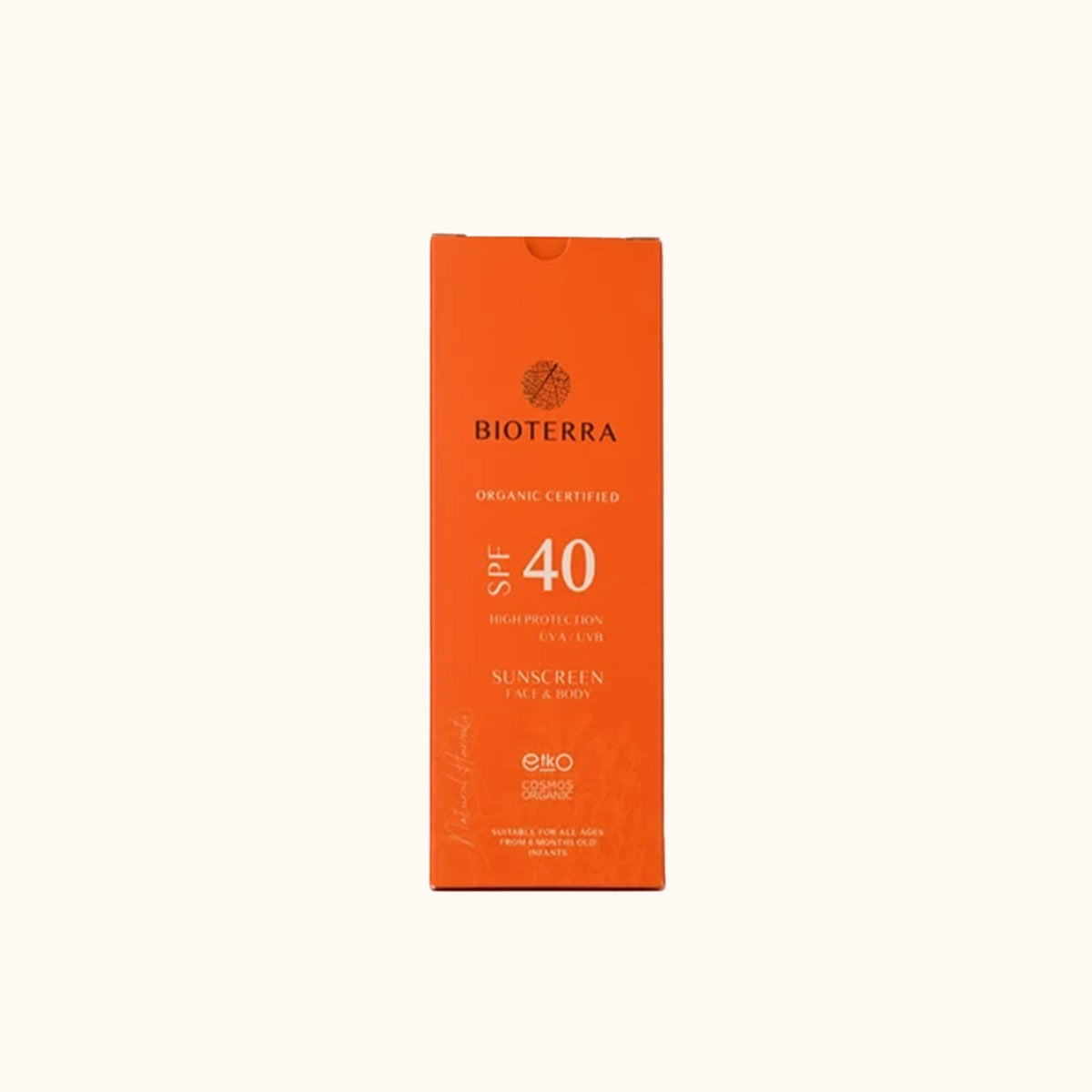 Bioterra Organic Sunscreen SPF40