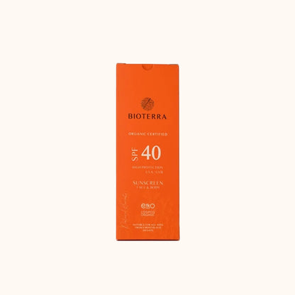 Bioterra Organic Sunscreen SPF40