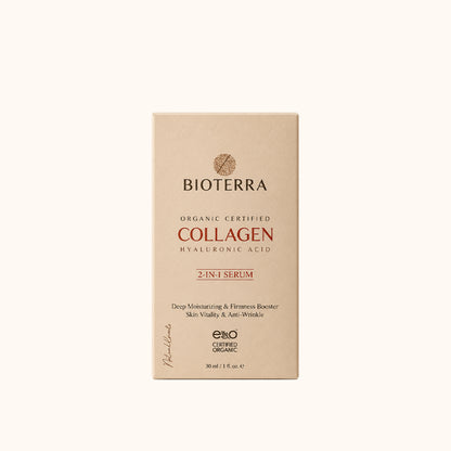 Bioterra Organic Collagen & Hyaluronic Acid Serum