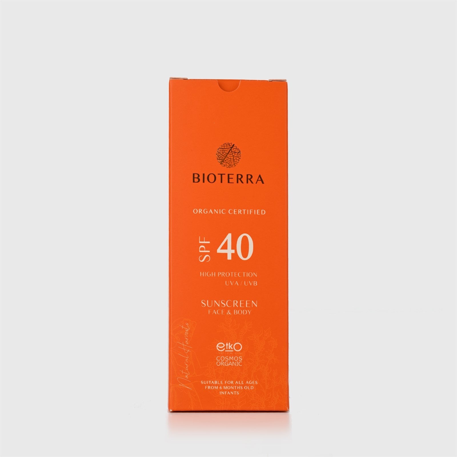 Bioterra Organic Sunscreen SPF40