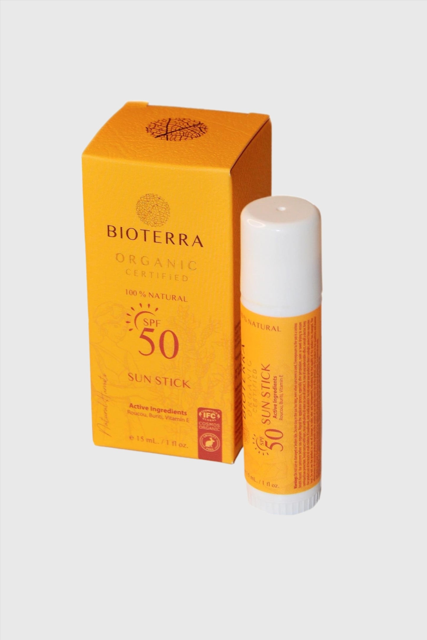 Bioterra Organic Sun Stick SPF50