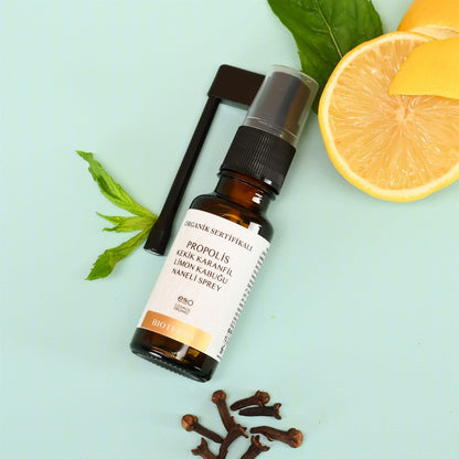 Bioterra Organic Propolis, Thyme, and Clove Throat Spray